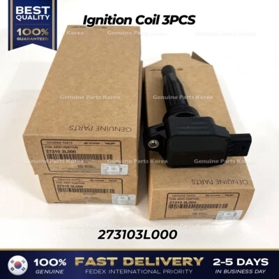 ⭐正品⭐点火线圈 3 件 273103L000 适用于现代 Genesis 起亚 — 第 1/2 张图片