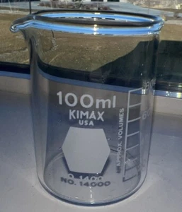 Vaso de vidrio Kimax USA 100 ml Nº14000 - Imagen 1 de 8