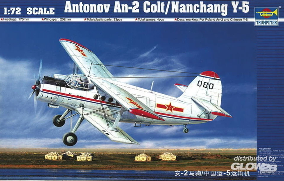 Trumpeter: Antonov An-2 Colt / Nanchang Y-5 in 1:72 [9361602] - Immagine 1 di 1