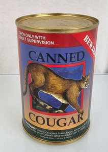 Ugar in scatola vintage divertente regalo non aperto con peluche imbottito gatto grande - Foto 1 di 2