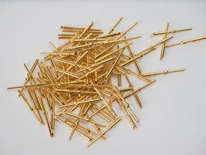 Lot of 99 Amphenol MP-41XX Series Male Pin Contacts MP-108400 - Picture 1 of 3