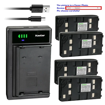 Kastar LED Charger Battery for Raytheon Palm IR 225, PalmIR 250 Thermal-Eye 250D