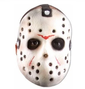 Jason Voorhees Hockey Mask - Friday The 13th - Costume Accessory - Teen Adult - Picture 1 of 1