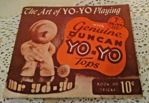 Art Of Yo Yo Playing Booklet Book Tricks 1950 Donald Duncan Genuine Duncan Tops - Bild 1 von 11