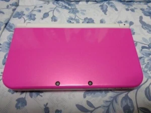Nueva consola Nintendo 3DS XL LL rosa blanco lápiz óptico funcional probado versión japonesa - Imagen 1 de 9