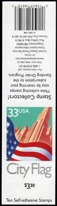 Scott #3278j 33¢ Flag over City Booklet of 10 Stamps - MNH P#V2222 - Picture 1 of 2