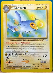 POKEMON - Neo Revelation - Lanturn - 32/64 - Non-Holo - alemán - Imagen 1 de 2