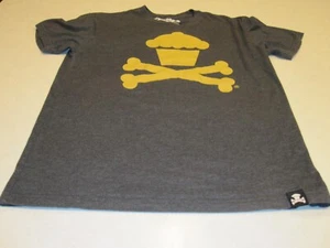 johnny cupcakes t-shirt medium blue/gray color ~ 10184 - Picture 1 of 7