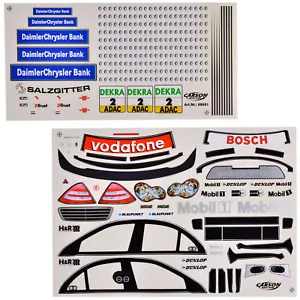 Arco decorativo 1:10 Mercedes Benz CLK AMG Chrysler Bank DTM 2004 pegatina Carson - Imagen 1 de 4