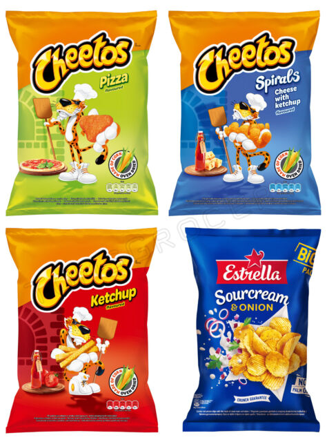 CHEETOS Pizza Flavor Chips Snacks 160g 5.6oz