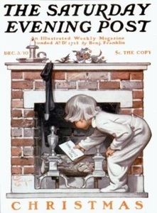 Saturday Evening Post 1910 Cover Reproduction Giclee Print - Picture 1 of 1