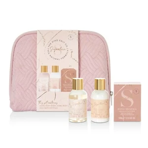 THE KIND EDIT CO. SIGNATURE KOSMETIKTASCHE GESCHENKSET 100ML BODY WASH + 100ML S/L + - Bild 1 von 3