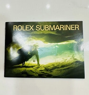 OEM Rolex Submariner Booklet Manual Vintage 16610 16613 16618 16600 5513 Yr 1990 - Изображение 1 из 4