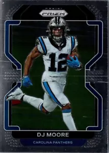 2021 PANINI PRIZM FOOTBALL D J MOORE #311 CAROLINA PANTHERS - Bild 1 von 2