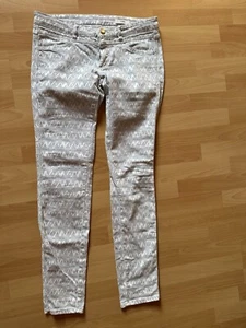 Damen Jeans Closed weiss gemustert Gr. 30 - Bild 1 von 7