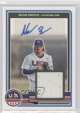2023 USA Baseball Stars & Stripes Signature Materials /200 Nazzan Zanetello Auto