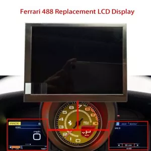 Color LCD Screen Display for Ferrari 488 Spider GTB LussoT Portofino Instrument - Picture 1 of 4