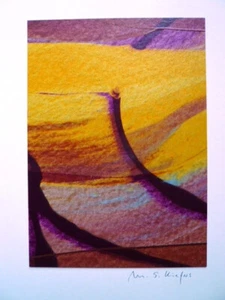 Michael S. Kiefers - Handsignierte Acryl & Mischtechnik des POETEN des INFORMELL - Picture 1 of 1