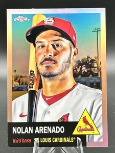2022 topps chrome platinum anniversary Nolan Arenado Rose Gold Refractor 60/75 - Picture 1 of 2