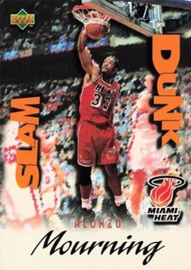 Alonzo Mourning Slam Dunk Upper Deck 1997 Basketball Card #SD4 - Bild 1 von 2