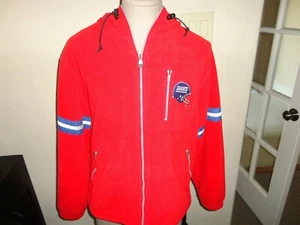 De Colección Años 90 Campeón FLEECE New York Giants Chaqueta con Capucha Adulto L NFL Poliéster Raro - Imagen 1 de 7