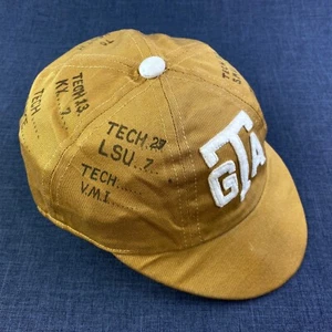 1951 Georgia Tech Chaquetas Amarillas Estudiantes de Primer Año Gorra de Rata Fútbol Campeones de la SEC De Colección - Imagen 1 de 23