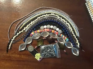 Lote de hebras de cuentas acrílicas #57 - 16 hebras de cuentas - Imagen 1 de 5