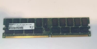 DATARAM 4GB PC2-5300P-555-12-ZZ DDR2 Server Memory RAM - Image 1 of 2