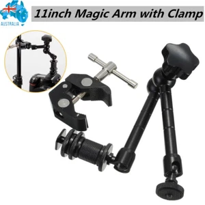 Adjustable 11inch Magic Arm & Large Clamp Video Vlog Rig Kit for DSLR Camera - Picture 1 of 10