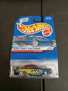 New Mattel Hot Wheels 1998 First Editions At-A-Tude #34 Of 40, - Picture 1 of 3
