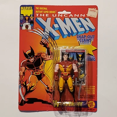 Figura de acción Toy Biz 1990 Marvel The Uncanny X-Men Wolverine 4,5" NUEVO MOSC DE COLECCIÓN Foto 1 de 4