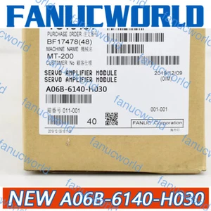 1PC Fanuc A06B-6140-H030 A06B6140H030 New Servo Drive Expedited Shipping - Picture 1 of 5