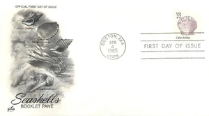 13. United States FDC 1985 Seashells shells - Picture 1 of 2