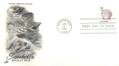 13. United States FDC 1985 Seashells shells - Image 1 of 2