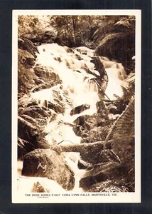D6129 Australia V Marysville Cora Lynn Falls Rose Series RPPC vintage postcard - Bild 1 von 2