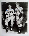 Warren Spahn And Johnny Sain Dual Signed Boston Braves Black And White Photo Gai