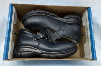 girls kids shoes NEW!! Kid Express 2503 amanda navy leather size 9.0 U.S. - Image 1 of 4