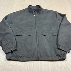 Cutter & Buck Vintage Harrington Jacket Rayon Bomber Men’s Large Golf 90s Y2K - Picture 1 of 12