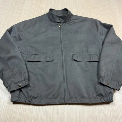 Cutter & Buck Vintage Harrington Jacket Rayon Bomber Men’s Large Golf 90s Y2K - Image 1 of 4