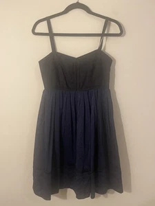 Proenza Schouler mini Womens Dress SILK Size 2 Fit & Flare Lined Pleated S - Picture 1 of 11