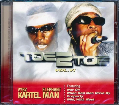 Vybz Kartel- Elephant Man - Toe To Toe - CD Vol 6 Dancehall REGGAE - Image 1 of 2