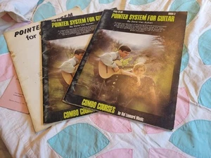 POINTER SYSTEM FOR GUITAR BOOKS 1 & 2 & 3VINTAGE SHEET MUSIC PREOWNED USED. 1964 - Picture 1 of 7