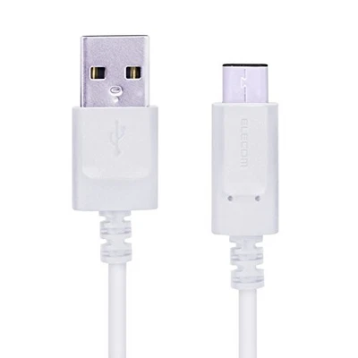 Elecom USB TYPE C cable type C (USB A to USB C) at 3A output ultra-rapid c [345] - Image 1 of 4