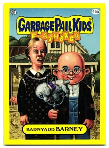 Tarjeta exacta de Barnyard Barney 2011 Garbage Pail Kids parodia gótica americana mostrada - Imagen 1 de 2