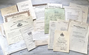 Vintage Illinois School Board Teacher Paperwork Cook County Johnston City SISU - Picture 1 of 15