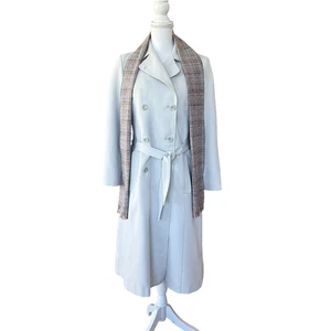 Forecaster of Boston Trench Coat Belted Double Breasted Small Womens Vintage - Picture 1 of 23