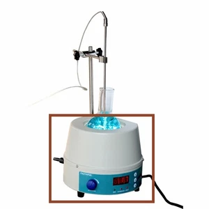 Manto calefactor agitador magnético digital eléctrico 2000 ml 450 W 450 ° C 110/220 V s - Imagen 1 de 5