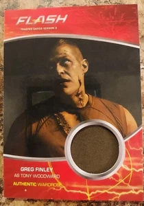2017 Cryptozoic The Flash Season 2 Greg Finley~Tony Woodward Wardrobe Card #M14  - Picture 1 of 2