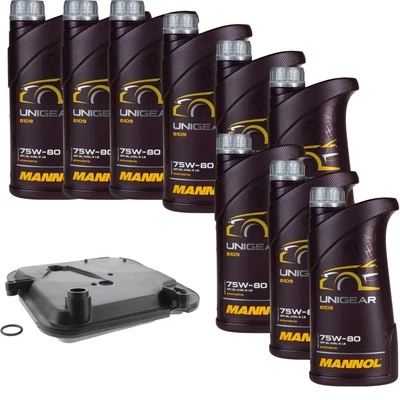 9L mannol Aceite Motor Vaico Filtro de Transmisión para Jeep Wrangler III 2.8 - Imagen 1 de 4