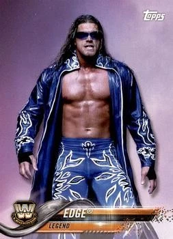 2018 Topps WWE Then Now Forever #192 Edge - Image 1 of 2